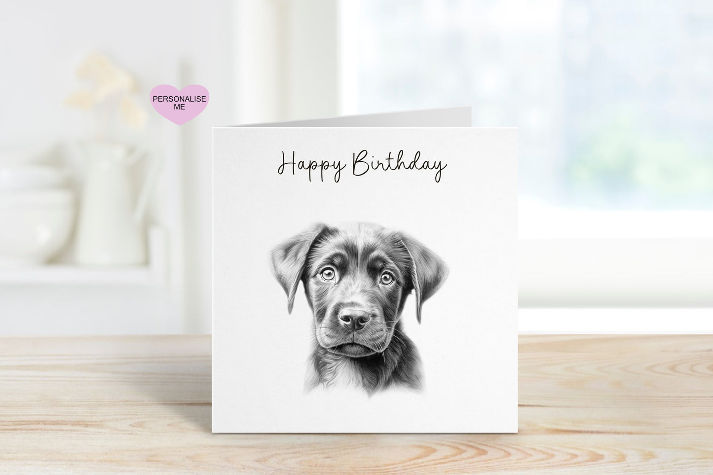 Dog Happy Birthday Card, Personalised Dog Happy Birthday Card, Personalised Dog Card