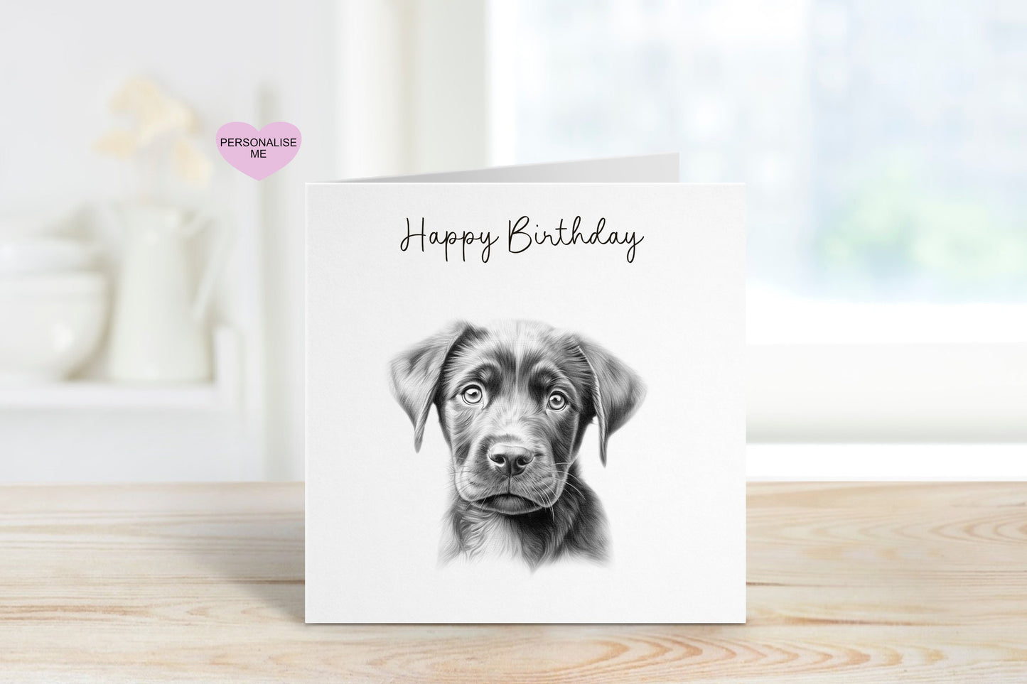 Dog Happy Birthday Card, Personalised Dog Happy Birthday Card, Personalised Dog Card