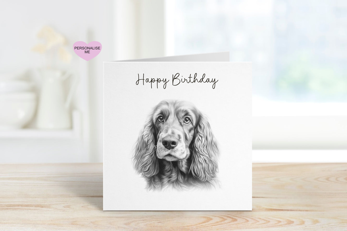 Dog Happy Birthday Card, Personalised Dog Happy Birthday Card, Personalised Dog Card