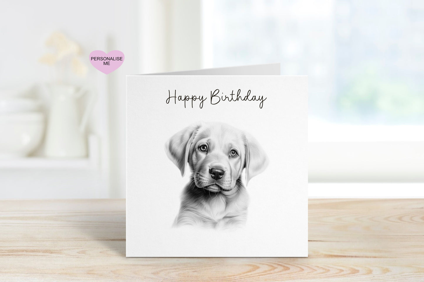 Dog Happy Birthday Card, Personalised Dog Happy Birthday Card, Personalised Dog Card
