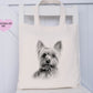 Dog Tote Bag, Personalised Tote Bag, Rottweiler, Black Lab, Golden Lab, Cockapoo, Yorkie, Pitbull, Staff, Springer Spaniel, Cocker, Samoyed