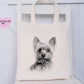 Dog Tote Bag, Personalised Tote Bag, Rottweiler, Black Lab, Golden Lab, Cockapoo, Yorkie, Pitbull, Staff, Springer Spaniel, Cocker, Samoyed
