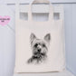 Dog Tote Bag, Personalised Tote Bag, Rottweiler, Black Lab, Golden Lab, Cockapoo, Yorkie, Pitbull, Staff, Springer Spaniel, Cocker, Samoyed