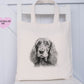 Dog Tote Bag, Personalised Tote Bag, Rottweiler, Black Lab, Golden Lab, Cockapoo, Yorkie, Pitbull, Staff, Springer Spaniel, Cocker, Samoyed
