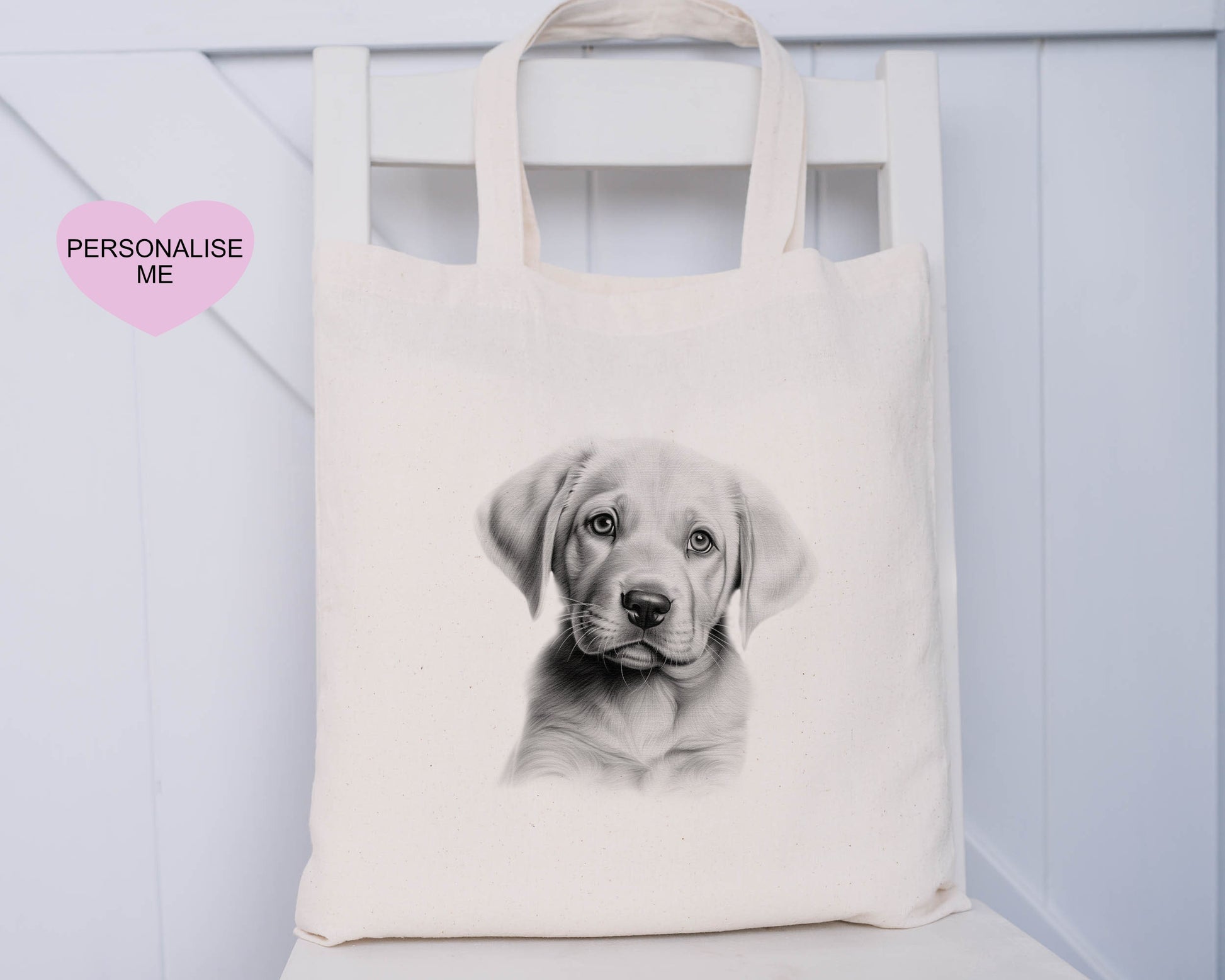 Dog Tote Bag, Personalised Tote Bag, Rottweiler, Black Lab, Golden Lab, Cockapoo, Yorkie, Pitbull, Staff, Springer Spaniel, Cocker, Samoyed