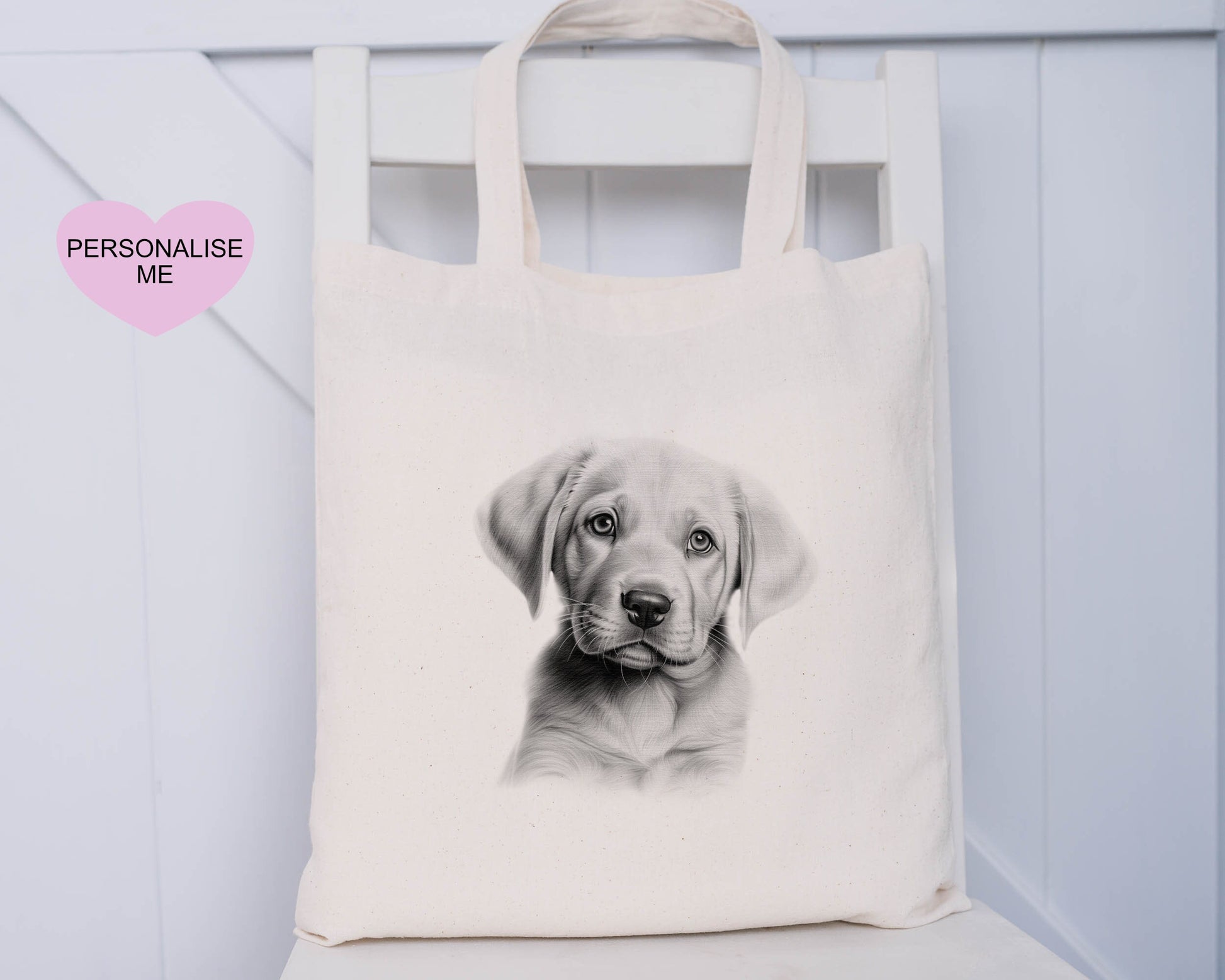 Dog Tote Bag, Personalised Tote Bag, Rottweiler, Black Lab, Golden Lab, Cockapoo, Yorkie, Pitbull, Staff, Springer Spaniel, Cocker, Samoyed