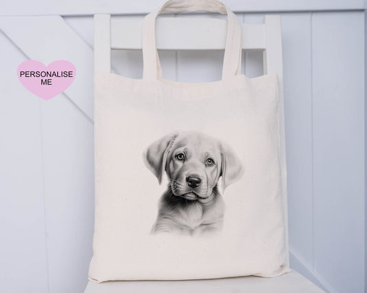 Dog Tote Bag, Personalised Tote Bag, Rottweiler, Black Lab, Golden Lab, Cockapoo, Yorkie, Pitbull, Staff, Springer Spaniel, Cocker, Samoyed