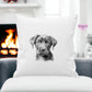 Dog Cushion, Personalised Cushion Gift, Rottweiler, Black Lab, Golden Lab, Cockapoo, Yorkie, Staff, Springer Spaniel, Cocker, Samoyed