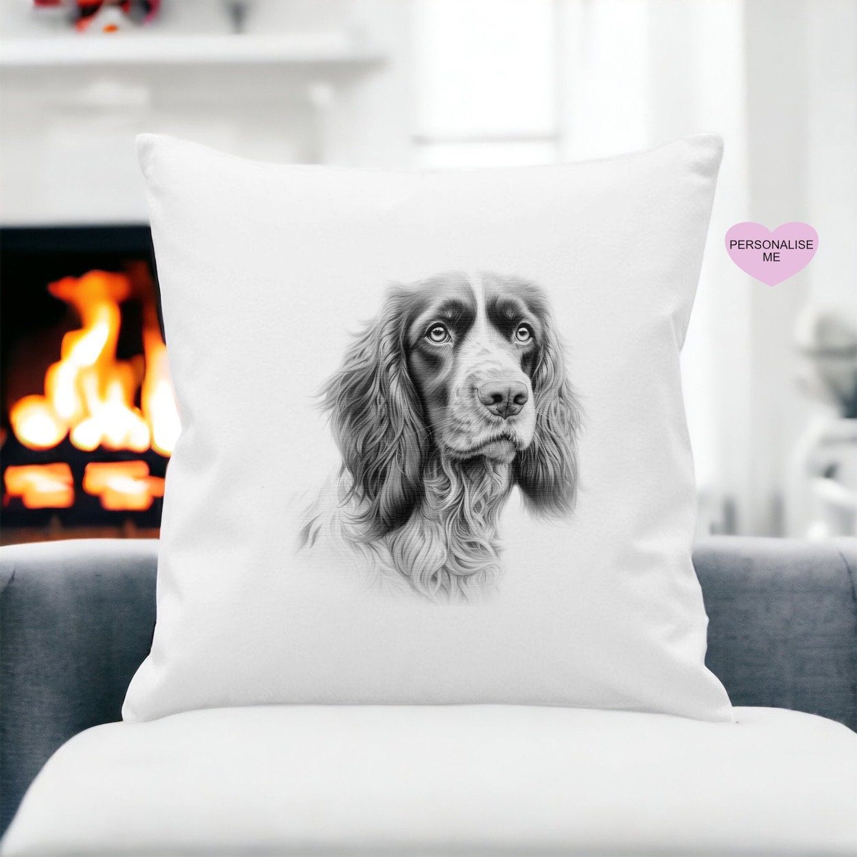 Dog Cushion, Personalised Cushion Gift, Rottweiler, Black Lab, Golden Lab, Cockapoo, Yorkie, Staff, Springer Spaniel, Cocker, Samoyed