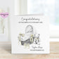 New Baby Girl Card, Welcome To The World, Baby Girl Card, Congratulations New Baby Card, New Daughter Card