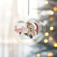 Santa Bear Bauble, Cute Bear Christmas Bauble For Kids, Bear Christmas Tree Decoration