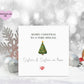 Brother & Sister In Law Christmas Card, Christmas Card For Brother, Personalised Christmas Card, Christmas Tree Card