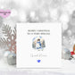 Goddaughter Christmas Card, Christmas Card For Goddaughter, Personalised Christmas Card, Snowman Christmas Card