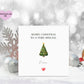 Niece Christmas Card, Christmas Card For Niece, Personalised Christmas Card, Christmas Tree Card