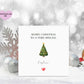 Great Nephew Christmas Card, Christmas Card For Great Nephew, Personalised Christmas Card, Christmas Tree Card