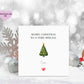 Great Nephew Christmas Card, Christmas Card For Great Nephew, Personalised Christmas Card, Christmas Tree Card