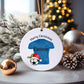 Football Bauble, Personalised Football Christmas Bauble For Kids, Football Shirt Christmas Tree Decoration