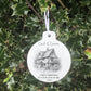 1st Christmas In Your New Home Bauble, Personalised First Christmas In Your New Home Tree Decoration