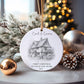 1st Christmas In Your New Home Bauble, Personalised First Christmas In Your New Home Tree Decoration, Christmas In July