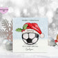 Football Christmas Card, Great Nephew Christmas Card, Christmas Card For Great Nephew, Personalised Christmas Card