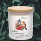 Lost Loved One Gift, Robins Appear When Loved Ones Are Near, Memory Candle Jar Gift, Xmas Memorial Gift, Lost Loved One Grandparent