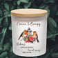 Lost Loved One Gift, Robins Appear When Loved Ones Are Near, Memory Candle Jar Gift, Xmas Memorial Gift, Lost Loved One Grandparent