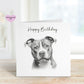 Dog Happy Birthday Card, Personalised Dog Happy Birthday Card, Personalised Dog Card