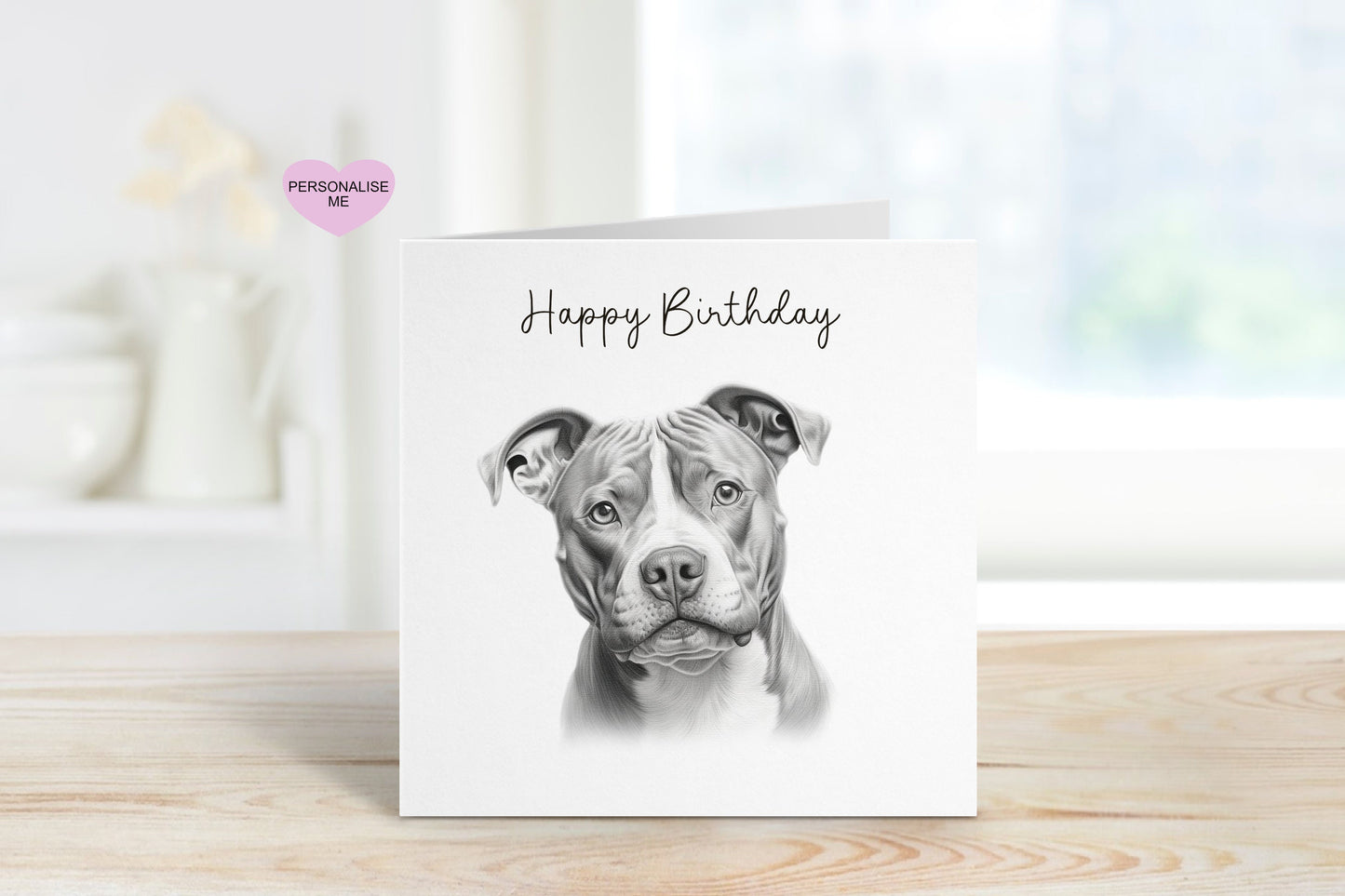 Dog Happy Birthday Card, Personalised Dog Happy Birthday Card, Personalised Dog Card