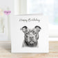 Dog Happy Birthday Card, Personalised Dog Happy Birthday Card, Personalised Dog Card