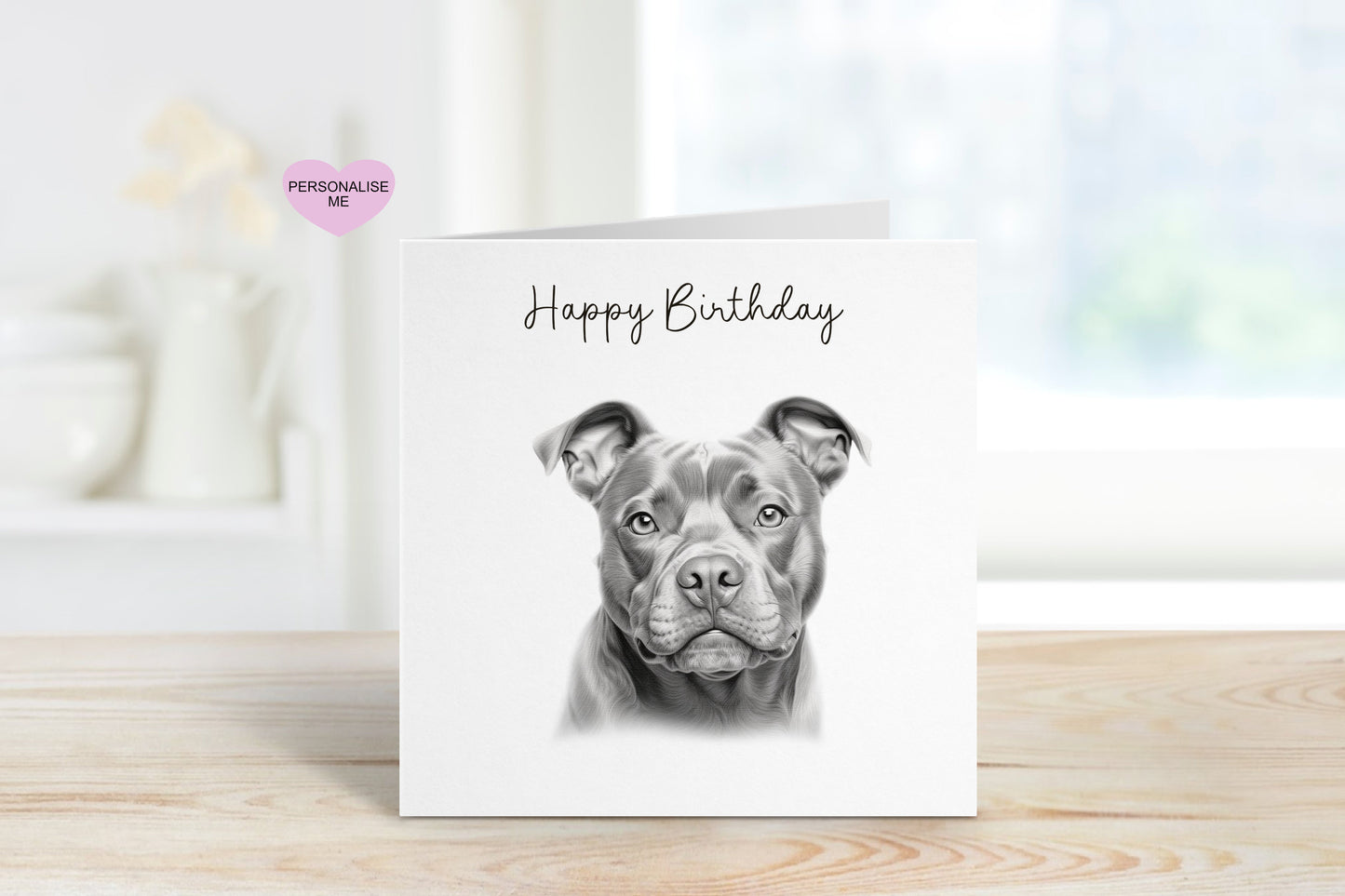 Dog Happy Birthday Card, Personalised Dog Happy Birthday Card, Personalised Dog Card
