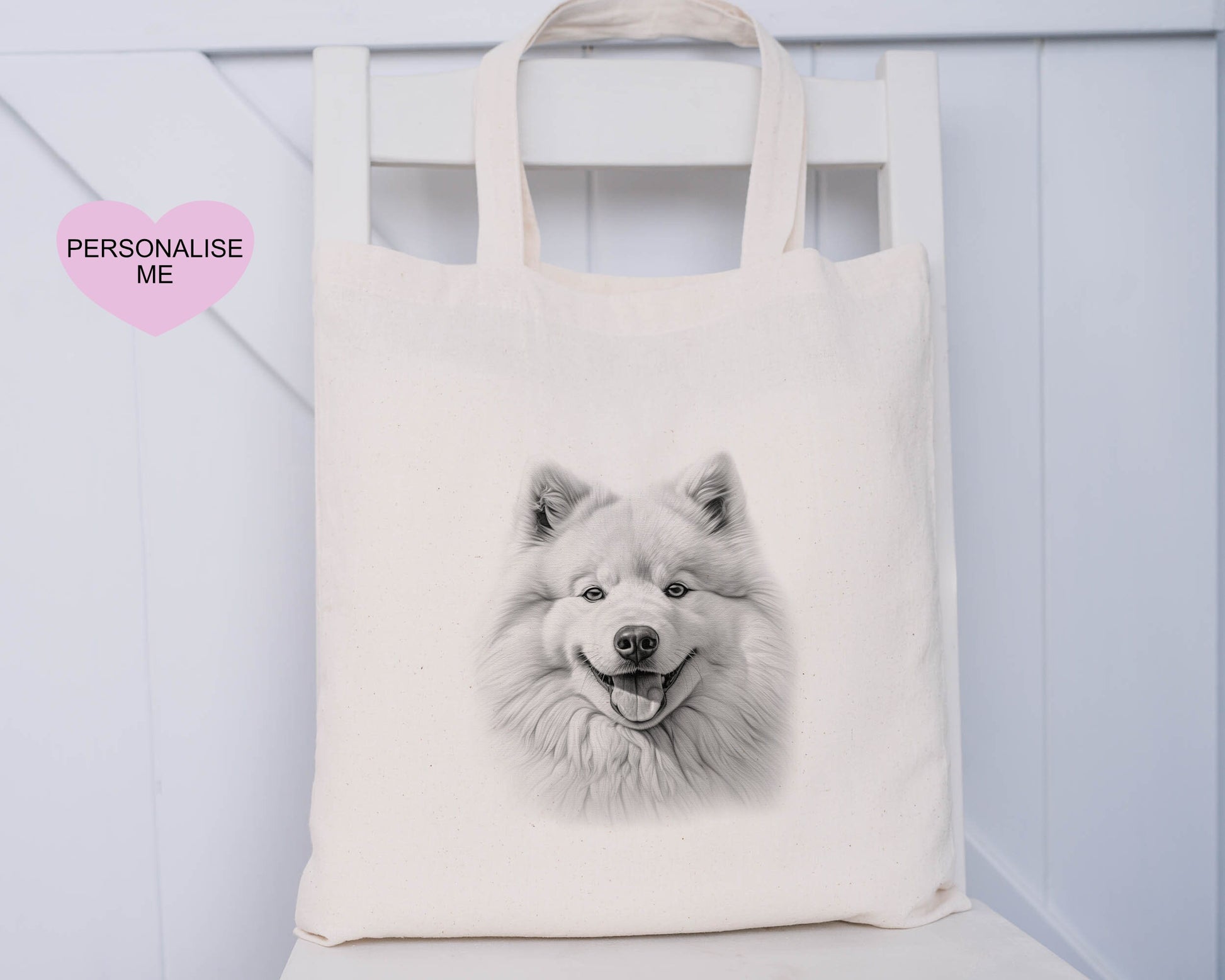 Dog Tote Bag, Personalised Tote Bag, Rottweiler, Black Lab, Golden Lab, Cockapoo, Yorkie, Pitbull, Staff, Springer Spaniel, Cocker, Samoyed