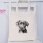 Dog Tote Bag, Personalised Tote Bag, Rottweiler, Black Lab, Golden Lab, Cockapoo, Yorkie, Pitbull, Staff, Springer Spaniel, Cocker, Samoyed