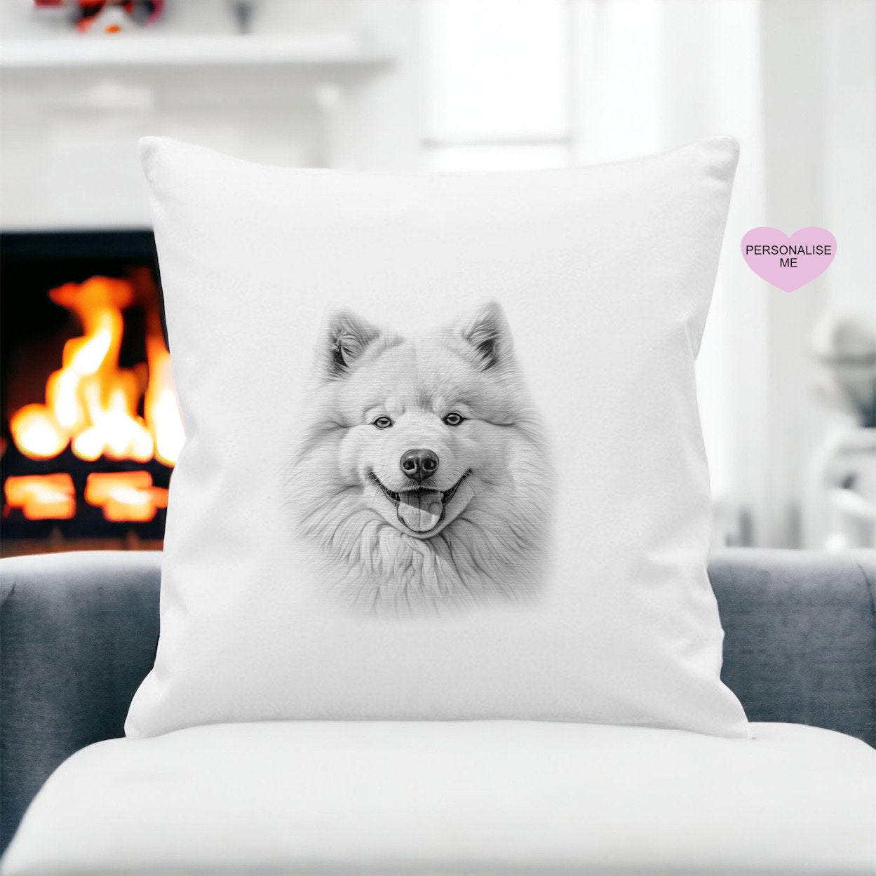 Dog Cushion, Personalised Cushion Gift, Rottweiler, Black Lab, Golden Lab, Cockapoo, Yorkie, Staff, Springer Spaniel, Cocker, Samoyed