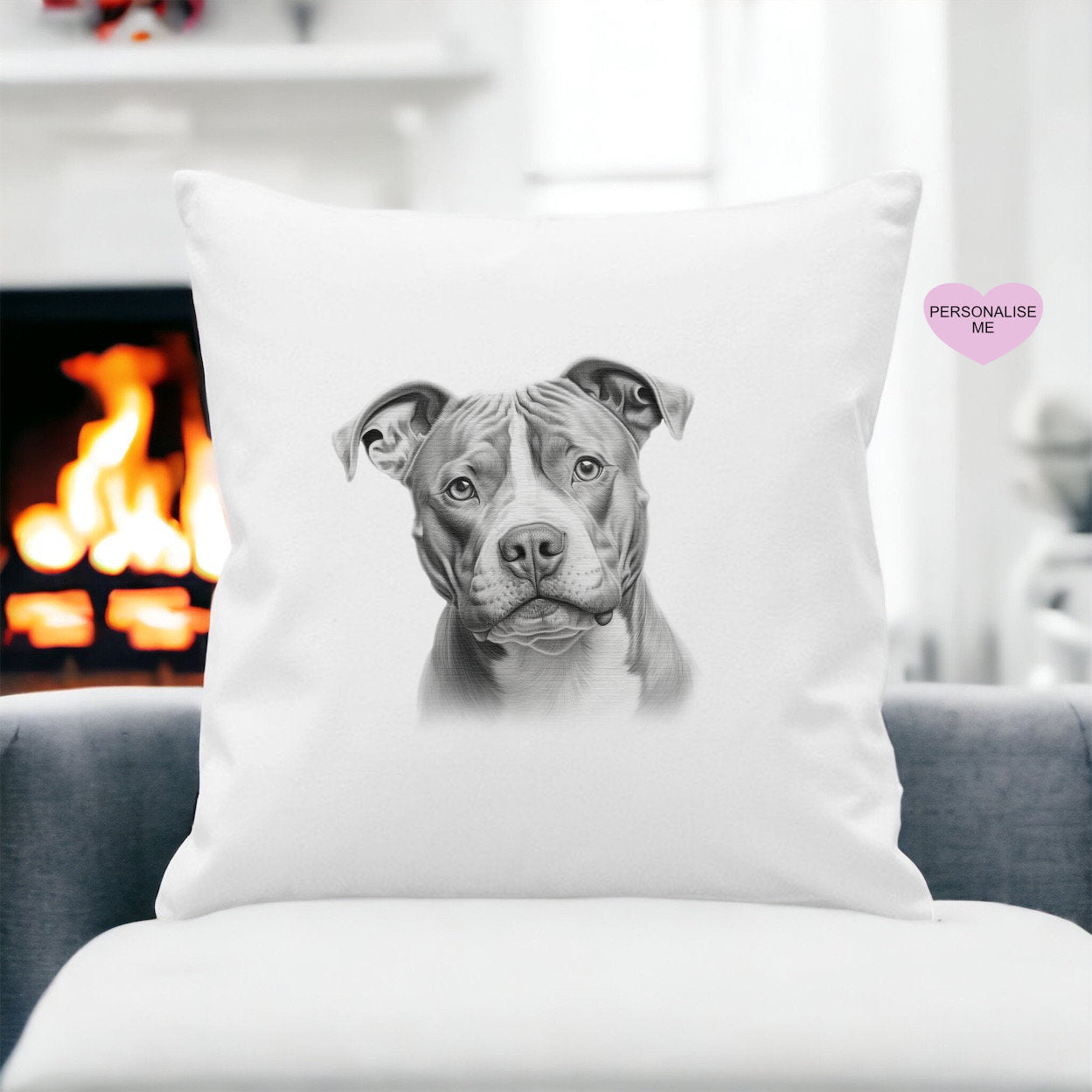 Dog Cushion, Personalised Cushion Gift, Rottweiler, Black Lab, Golden Lab, Cockapoo, Yorkie, Staff, Springer Spaniel, Cocker, Samoyed