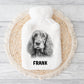 Dog Hot Water Bottle, Personalised Hot Water Bottle, Black Lab, Golden Lab, Yorkie, Samoyed, Pit Bull, Rottweiler, Staff, Cocker, Springer