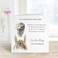 Personalised Christening Card, Christening Card For A Special Little Girl