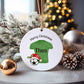 Football Bauble, Personalised Football Christmas Bauble For Kids, Football Shirt Christmas Tree Decoration