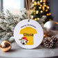 Football Bauble, Personalised Football Christmas Bauble For Kids, Football Shirt Christmas Tree Decoration