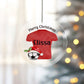 Football Bauble, Personalised Football Christmas Bauble For Kids, Football Shirt Christmas Tree Decoration