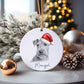 King Charles Christmas Dog Bauble, Personalised Pet Dog Christmas Tree Decoration, Gift For Dog Family