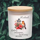 Lost Loved One Gift, Robins Appear When Loved Ones Are Near, Memory Candle Jar Gift, Xmas Memorial Gift, Lost Loved One Gift Mum