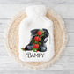 Hot Water Bottle, Gift For Bampy, Personalised Hot Water Bottle, Christmas Gift For Grampy, Christmas Gift For Friend, Army Boots Design