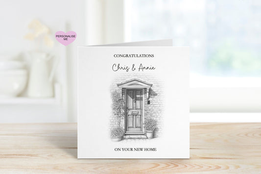 New Home Card, New Home Card Personalised, New Home Gift