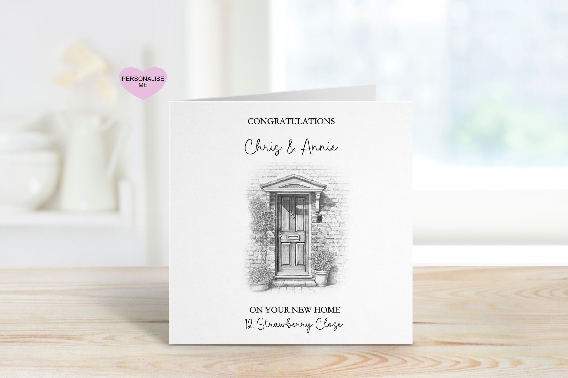 Personalised New Home Card,New Home Card, New Home Card Personalised, New Home Gift, Moving Card