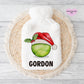 Tennis Gift, Personalised Hot Water Bottle, Xmas Gift For Grandson, Xmas Gift For Granddaughter, Xmas Gift For Him, Xmas Gift For Her