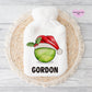 Football Gift, Personalised Hot Water Bottle, Xmas Gift For Grandson, Xmas Gift For Granddaughter, Xmas Gift For Him, Xmas Gift For Her