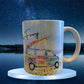 Campervan Mug, Camping Mug, Campervan Gifts, Bongo Mug, Bongo Camper Mug, Bongo Life Mug, Camper Gift, Gift For Campers