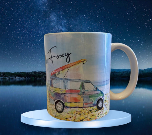 Campervan Mug, Camping Mug, Campervan Gifts, Bongo Mug, Bongo Camper Mug, Bongo Life Mug, Camper Gift, Gift For Campers