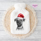 Great Dane Gift, Personalised Hot Water Bottle, Dog Xmas Gift, Xmas Gift For Dog Lover
