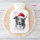 Miniature Schnauzer Gift, Personalised Hot Water Bottle, Dog Xmas Gift, Xmas Gift For Dog Lover, Christmas In July